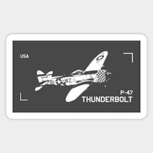 P-47 Thunderbolt Aircraft Magnet